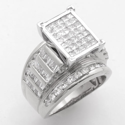 14KW 3.15TW PC DIAMOND CINDERELLA RING