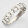 18KW 2.25CTW DIAMOND HALF ETERNITY RING