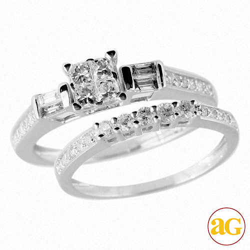 10KW 0.90CTW DIAMOND LADIES RING