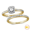 14KY 0.33CTW DIAMOND BRIDAL SET