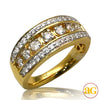 14KY 0.80 CTW DIAMOND RING