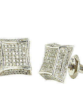 10KW 0.25CTW DIAMOND FANCY EARRINGS