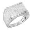 10KW 0.33CTW DIAMOND MENS RING