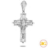 10KW 0.50CTW DIAMOND CROSS WITH JESUS