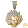 10KY 0.45CTW DIAMOND ANIME CHARACTER PENDANT