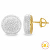 10KY 1.25CTW DIAMOND DISC EARRINGS