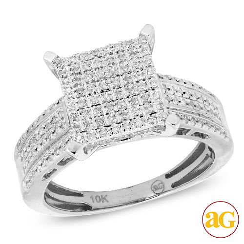 10KW 0.40CTW DIAMOND LADIES RING