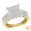 10KY 0.40CTW DIAMOND LADIES RING