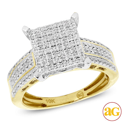 10KY 0.40CTW DIAMOND LADIES RING