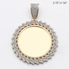 10KY 1.00CTW MICROPAVE DIAMOND ROUND MEMORY PENDAN