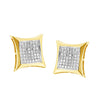 10KY 0.33CTW DIAMOND KITE EARRINGS