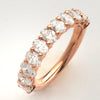 14KR 1.66CTW OVAL DIAMOND BAND