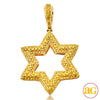 10KY 5.00CTW YELLOW DIAMOND &apos;STAR OF DAVID&apos; PENDAN